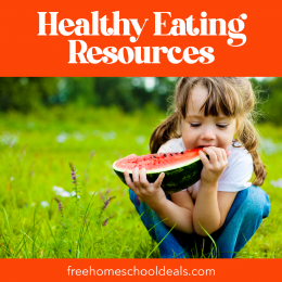 Celebrate National Fruits and Vegetables Month with these FREE Healthy Eating Resources (for June!) #fhdhomeschoolers #freehomeschooldeals #nationalfruitsandvegetablesmonth #healthyeating #nutrition