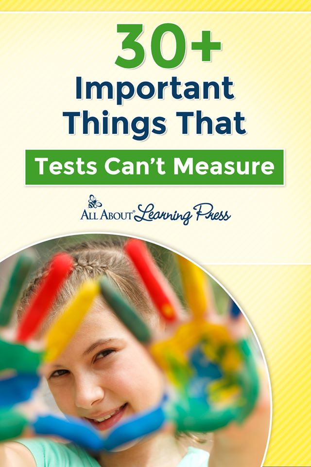 Don't let test scores breed discouragement! Check out 30+ Important Things Tests Can't Measure + Free Poster! #fhdhomeschoolers #freehomeschooldeals #hsmoms #hsdays #homeschoolencouragement