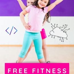 FREE family Fitness Coding Card game. #freehomeschooldeals #fhdhomeschoolers #familyfitnessgame @codingcardgame #fitnesscodinggame