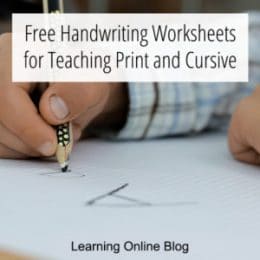 FREE Print and Cursive Handwriting Worksheets. #freehomeschooldeals #fhdhomeschoolers #printhandwritingworksheets #cursivehandwritingworksheets #printandcursive #handwritingworksheets