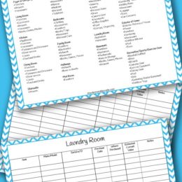 Start spring cleaning with this FREE Home Inventory Packet! #fhdhomeschoolers #freehomeschooldeals #homeinventory #springcleaning #hsmoms