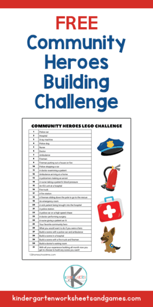 FREE STEM Community Heroes Lego Challenge. #freehomeschooldeals #fhdhomeschoolers #STEMheoroeschallenge #STEMLEGOchallenge #heroeslegochallenge