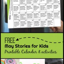 FREE May Kids Activity Calendar. #freehomeschooldeals #fhdhomeschoolers #Mayactivitycalendar #Mayactivitiescalendar #Maystoryactivities