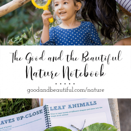 The Good and the Beautiful Nature FREE Notebook (LIMITED Time Only). #freehomeschooldeals #fhdhomeschoolers #thegoodandthebeautiful #naturenotebook #exploreoutdoors