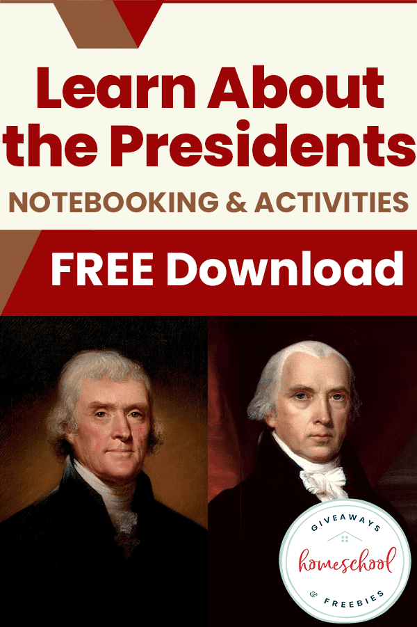 FREE Notebooking & Activities on U.S. Presidents. #freehomeschooldeals #fhdhomeschoolers #notebookingpresidents #presidentactivities #USpresidentsresource

