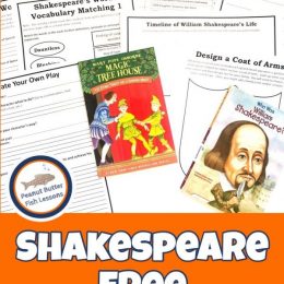 FREE William Shakespeare Unit Study. #freehomeschooldeals #fhdhomeschoolers #williamshakespeare #shakespeareunitstudy