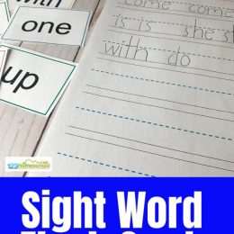 FREE Flash Cards for Sight Words. #freehomeschooldeals #fhdhomeschoolers #sightwords #flashcards #sightwordsflashcards