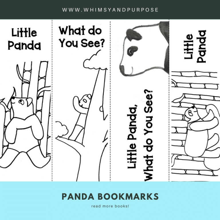 FREE Panda Printable Bookmarks. #freehomeschooldeals #fhdhomeschoolers #pandabookmarks #readingbookmarks #bookmarks