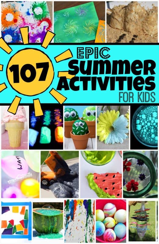 100+ Awesome Summer Kid Activities. #freehomeschooldeals #fhdhomeschoolers #summerkidactivities #summeractivitiesforkids

