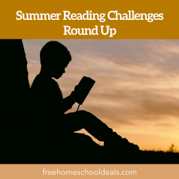 Avoid summer slide with these FREE Summer Reading Challenges 2020! #fhdhomeschoolers #freehomeschooldeals #summerreading #readingchallenges #hsmoms