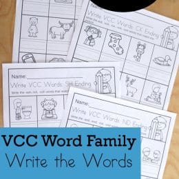 FREE CVCC and CCVCC No Prep Worksheet. #freehomeschooldeals #fhdhomeschoolers #CVCCworksheets #CCVCCworksheets #blendsprintables #digraphprintables