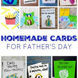 FREE Homemade Father's Day Cards. #freehomeschooldeals #fhdhomeschoolers #FathersDaycrafts #FathersDaycards