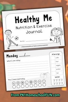 Free Healthy Eating Journal | Free Homeschool Deals