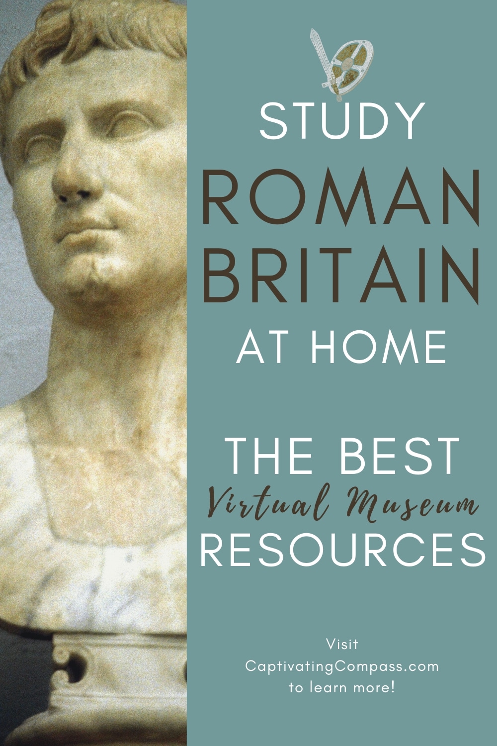 Take a museum field trip in your own home with this Virtual Museums: Roman Britain + Museum Journaling Pack! #fhdhomeschoolers #freehomeschooldeals #virtualmuseumtours #romanbritain #homeschoolhistory