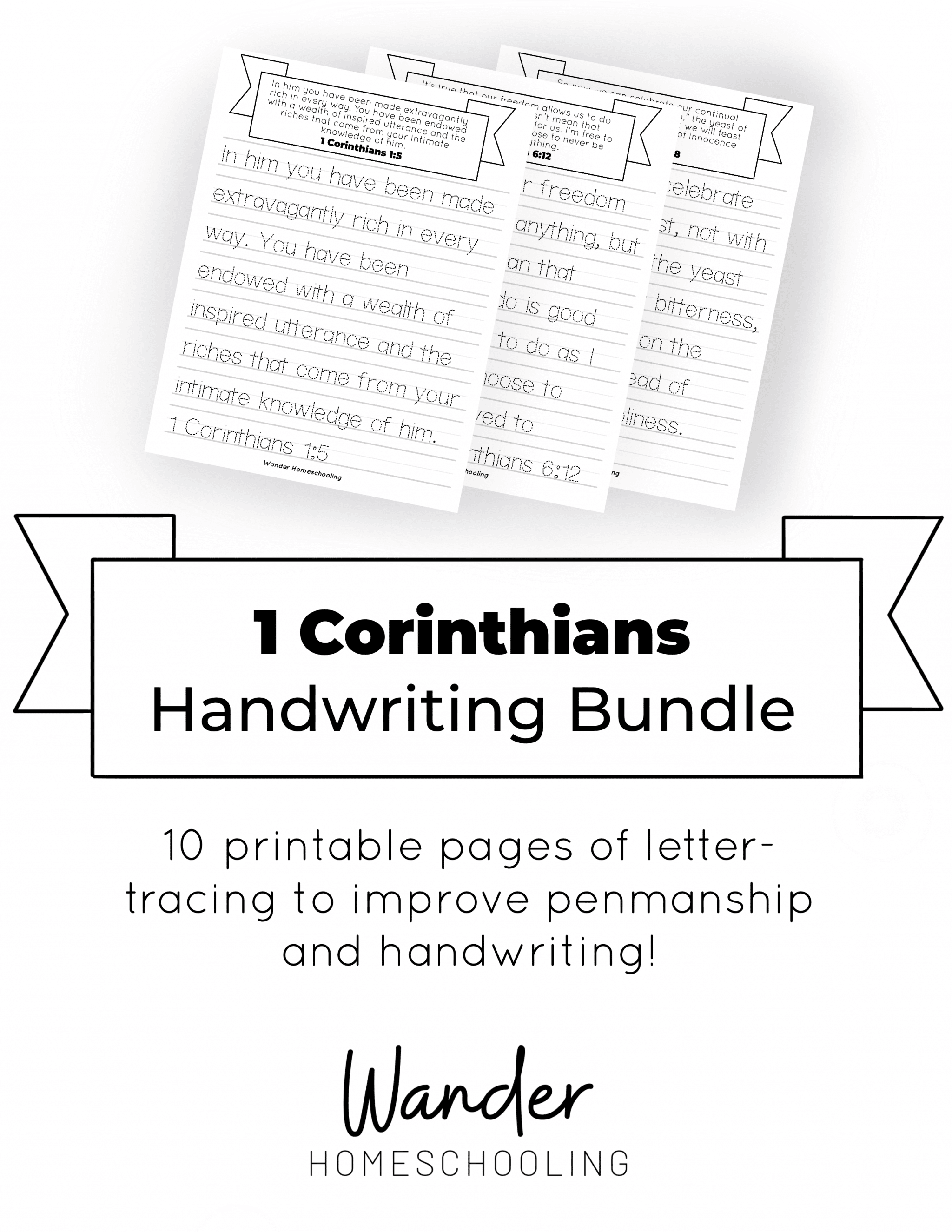 1 corinthians free handwriting sheets free homeschool deals c