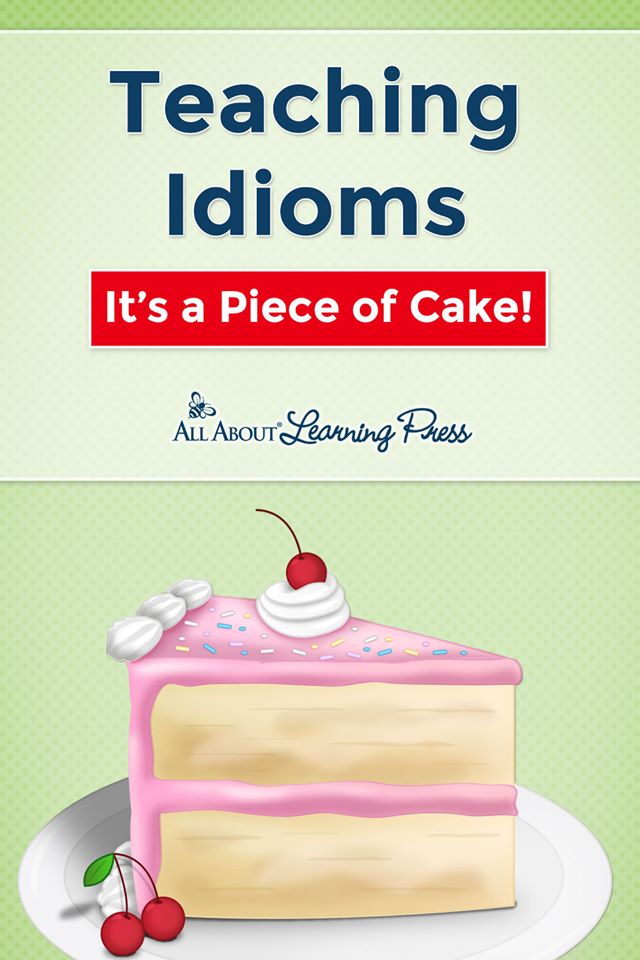 Build your homeschool grammar resources with Teaching Idioms: It's a Piece of Cake! #fhdhomeschoolers #freehomeschooldeals #grammar #idioms #hsdays