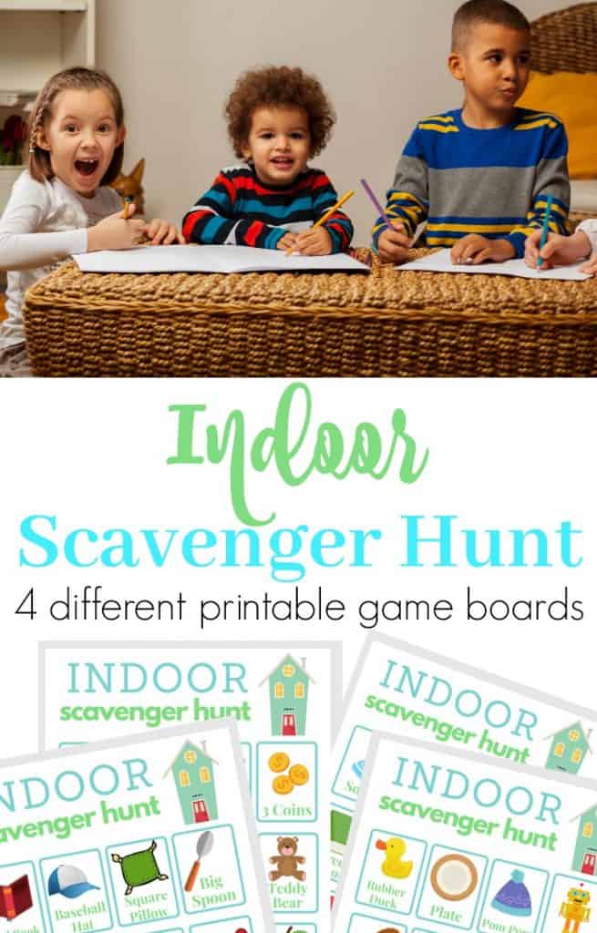 When you can't go outside, make things interesting with this FREE Indoor Scavenger Hunt! #fhdhomeschoolers #freehomeschooldeals #indoorscavengerhunt #isolationactivities #hsdays