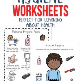 FREE Personal Hygiene Worksheets for Your Kiddos. #freehomeschooldeals #fhdhomeschoolers #personalhygieneforkids #kidhygieneworksheets #hygieneworksheetsforkids