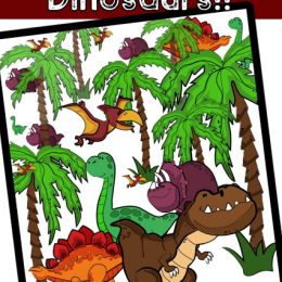 FREE Hidden Dinosaur Pictures. #freehomeschooldeals #fhdhomeschoolers #hiddenpictures #dinosaurprintables #dinosaurhiddenpictures