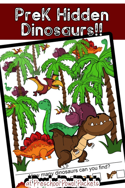 FREE Hidden Dinosaur Pictures. #freehomeschooldeals #fhdhomeschoolers #hiddenpictures #dinosaurprintables #dinosaurhiddenpictures