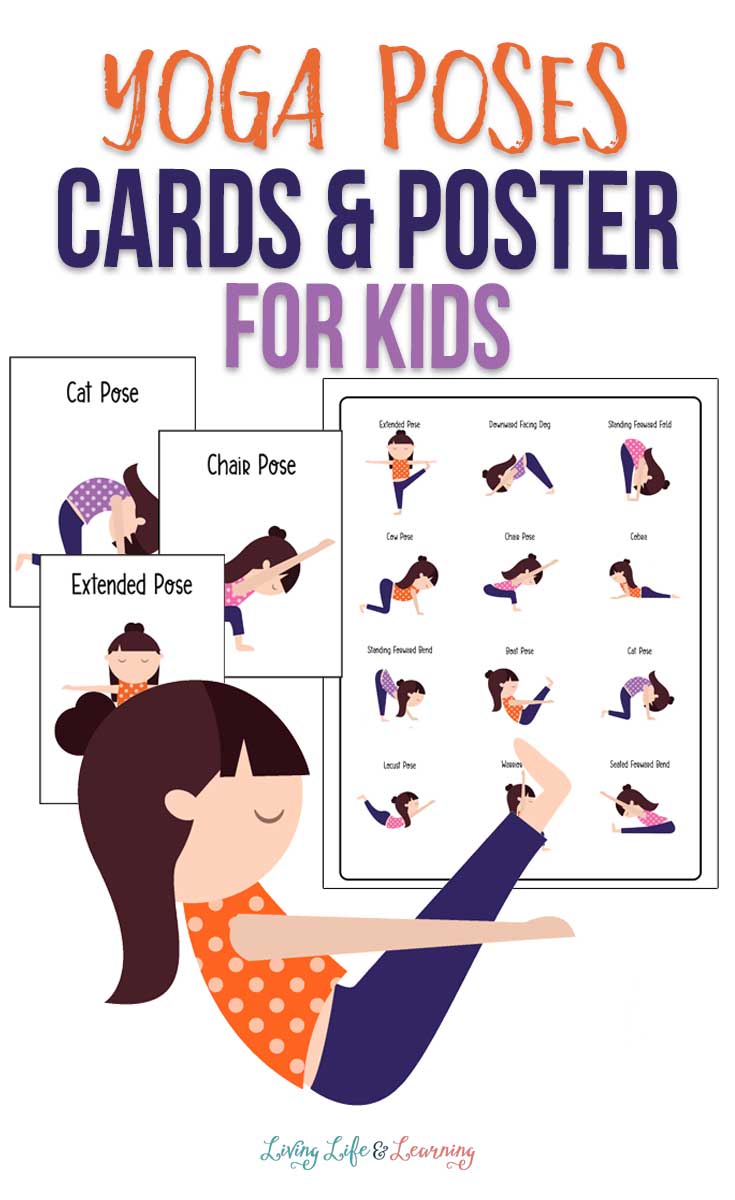 FREE Kids Yoga Pose Printables | Free Homeschool Deals ©