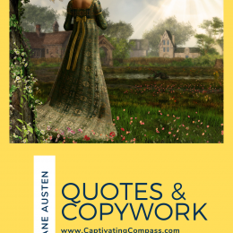 jane austen quotes & copywork