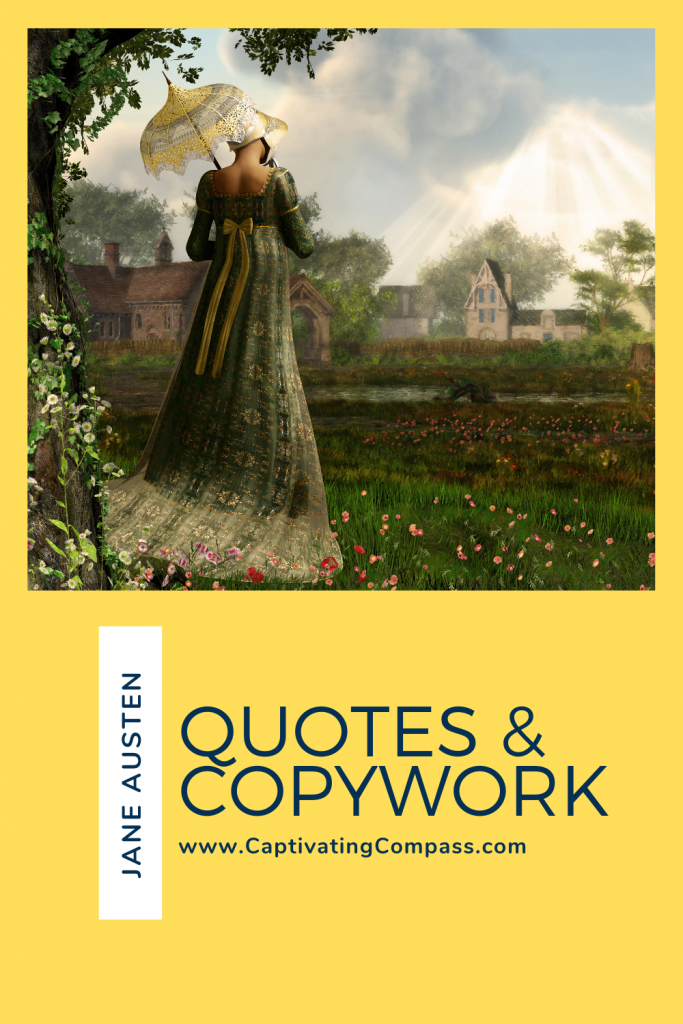 jane austen quotes & copywork