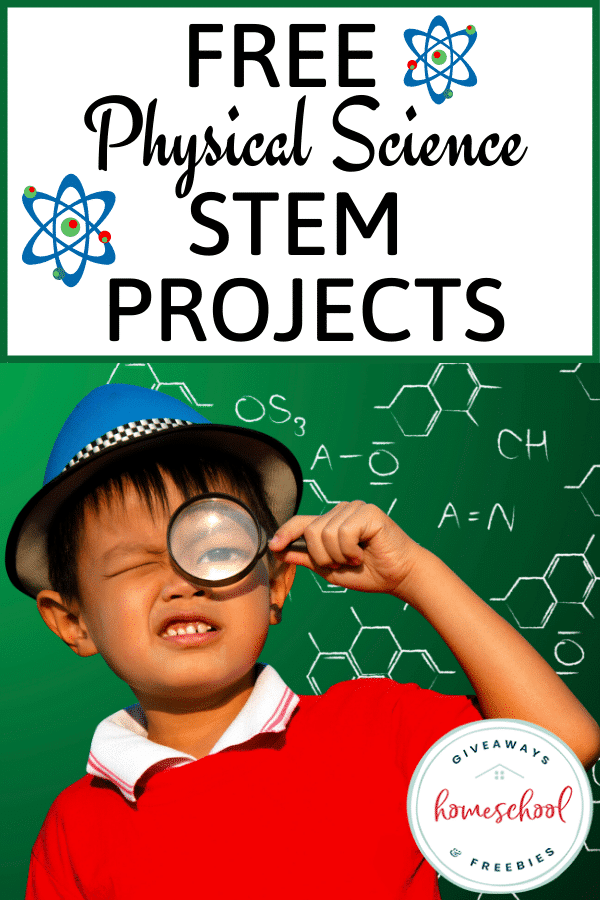 FREM STEM Physical Science Activities. #freehomeschooldeals #fhdhomeschoolers #physicalscienceSTEM #physicalscienceactivity #STEMphysicalscience