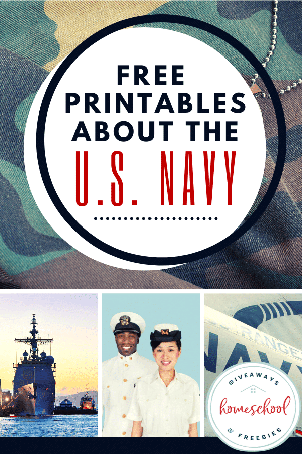 All About the U.S. Navy FREE Printables. #freehomeschooldeals #fhdhomeschoolers #USNavyresources #USNavyprintables #Navyresources #militaryresources