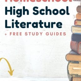 High School Literature FREE Study Guides. #freehomeschooldeals #fhdhomeschoolers #highschoolliterature #literaturestudyguides #literatureresources #literatureforteens