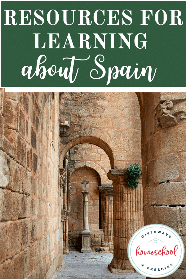 FREE Resources About Spain. #freehomeschooldeals #fhdhomeschoolers #Spainresources #Spainprintables #resourcesaboutSpain