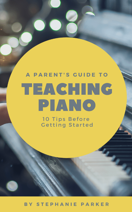 background of piano keys with overlay - A Parent's Guide to Teaching Piano