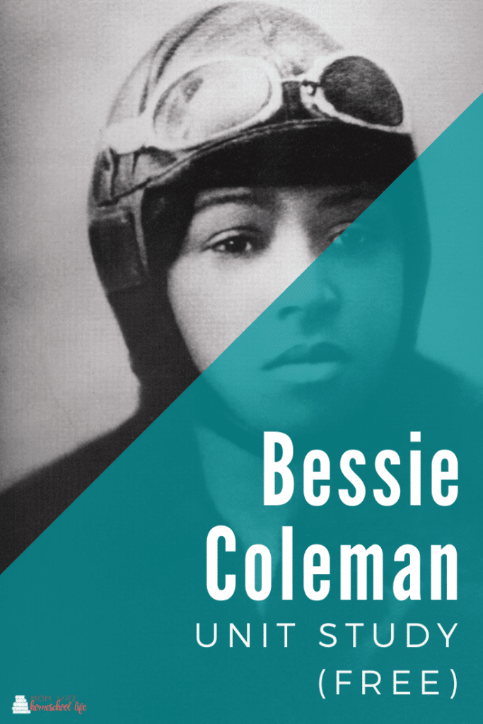 FREE Bessie Coleman Unit Study and Resources. #freehomeschooldeals #fhdhomeschoolers #BessieColemanresources #BessieColemanunitstudy #blackfemalepilot