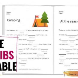 FREE Mad Libs Printable for Kids. #freehomeschooldeals #fhdhomeschoolers #MadLibsprintable #partsofspeechprintable #MadLibforkids