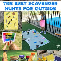 Free Scavenger Hunts for Outdoors. #freehomeschooldeals #fhdhomeschoolers #scavengerhunts #outsideactivities