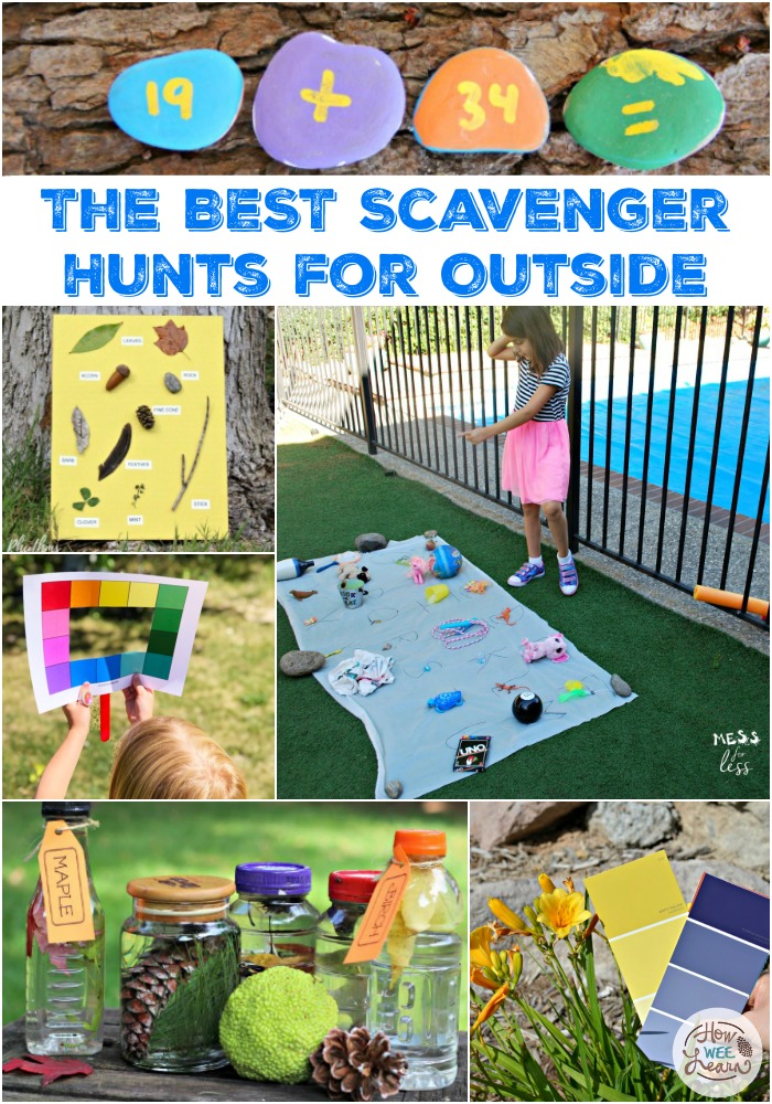 Free Scavenger Hunts for Outdoors. #freehomeschooldeals #fhdhomeschoolers #scavengerhunts #outsideactivities