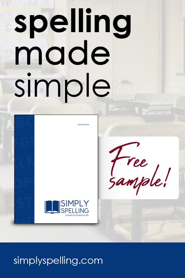 free sample spelling lesson