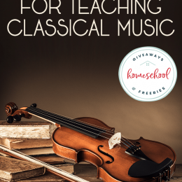 FREE Resources for Teaching Classical Music. #freehomeschooldeals #fhdhomeschoolers #teachclassicalmusic #classicalmusicforkids #classicalmusicmonth #teachingclassicalmusic