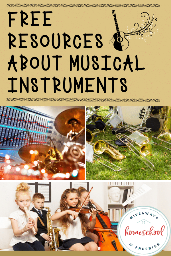 
Musical Instrument FREE Resources. #freehomeschooldeals #fhdhomeschoolers #musicalinstruments #musicresources
