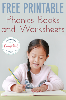 Phonics FREE Printable Worksheets and Books | Free Homeschool Deals