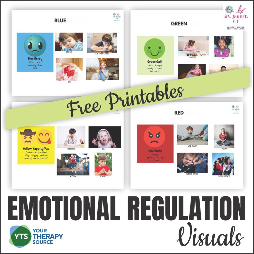 FREE Emotional Regulation Visual Posters. #freehomeschooldeals #fhdhomeschoolers #emotionalregulationvisuals #emotionalregulation #regulationenotionsforkids #emotionalregulationposters