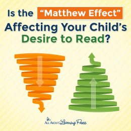 spiral images with overlay - Is the Matthew Effect Affecting Your Child's Desire to Read?