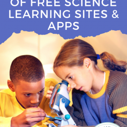 FREE Science Apps and Learning Sites. #freehomeschooldeals #fhdhomeschoolers #scienceapps #sciencelearningsites #scienceresources