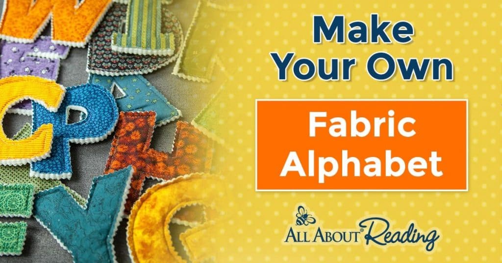 Make Your Own Fabric Alphabet