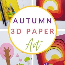 Free Printable Templates for Autumn 3D Paper Art. #3dpaperplateart #autumn3dpaperart #3Dpaperartforthefall #freehomeschooldeals #fhdhomeschoolers