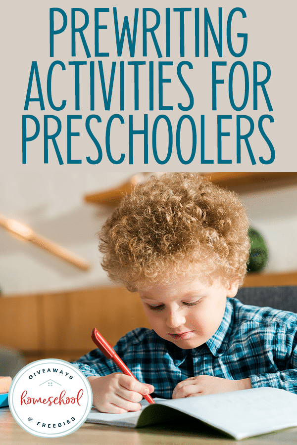 List of Prewriting Activities. #freehomeschooldeals #fhdhomeschoolers #prewritingactivities #prewritingpractice #finemotorskills