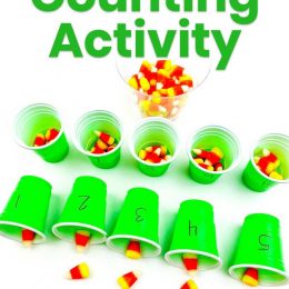 Fall Counting Candy Corn Activity. #fhdhomeschoolers #freehomeschooldeals #countingcandycorn #candycornactivity #candycorngame