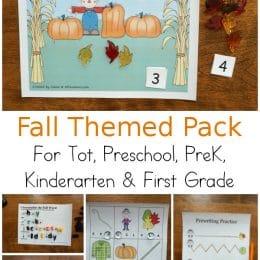 FREE Fall Printable Activity Pack. #freehomeschooldeals #fhdhomeschoolers #fallprintablepack #skillbuildingforfall #fallprintables #preschoolprintables #kindergartenprintables