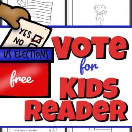 FREE Voting Reader for Kids. #freehomeschooldeals #fhdhomeschoolers #votingreader #readerforkids #votingreaderforkids