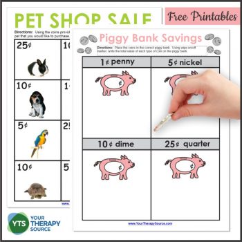 FREE Cute Coin Identifying Game | Free Homeschool Deals
